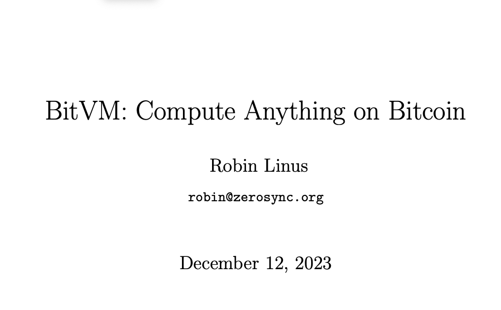 BitVM